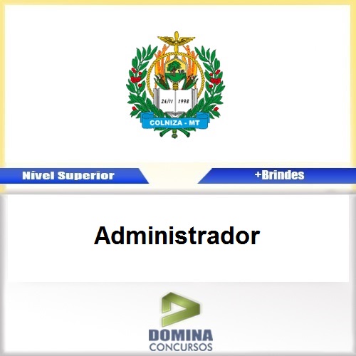 Apostila Concurso Colniza MT 2017 Administrador