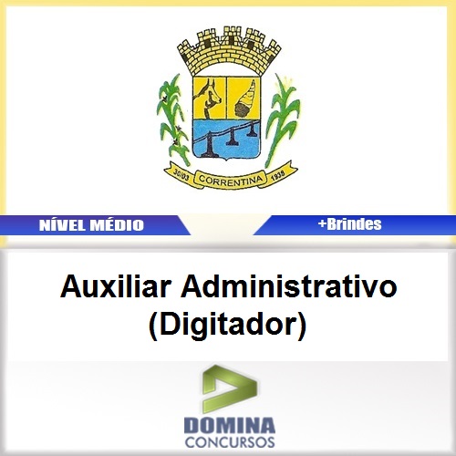 Apostila Correntina BA 2017 AUX Administrativo Digitador