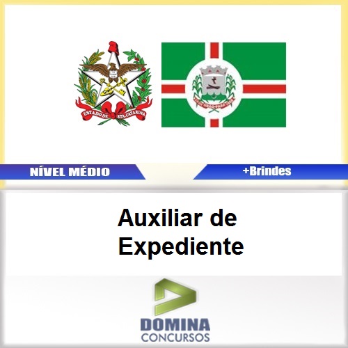 Apostila Grão Pará SC 2017 Auxiliar de Expediente