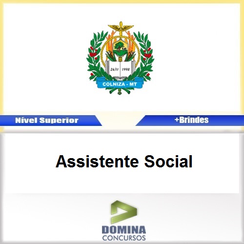 Apostila Concurso Colniza MT 2017 Assistente Social
