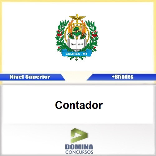 Apostila Concurso Colniza MT 2017 Contador