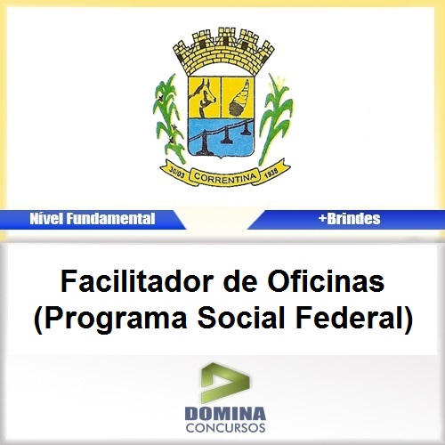 Apostila Correntina BA 2017 Facilitador de Oficinas