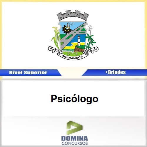 Apostila Concurso Araranguá SC 2017 Psicólogo