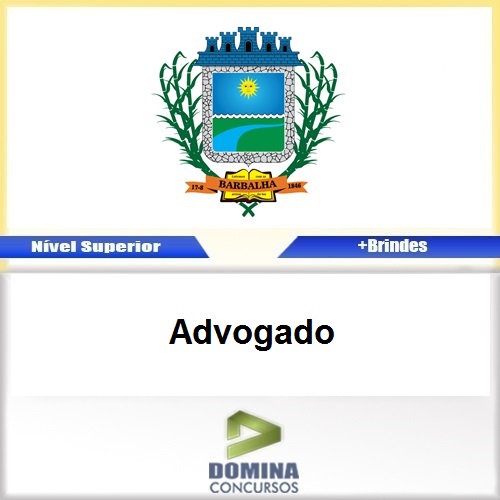 Apostila Concurso Barbalha CE 2017 Advogado PDF