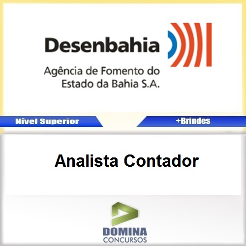 Apostila DESENBAHIA 2017 Analista Contador