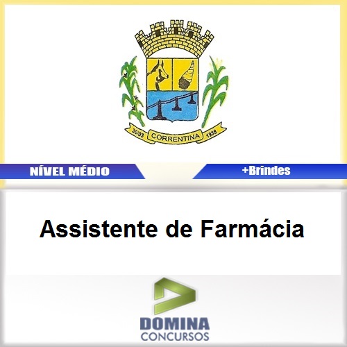 Apostila Correntina BA 2017 Assistente de Farmácia