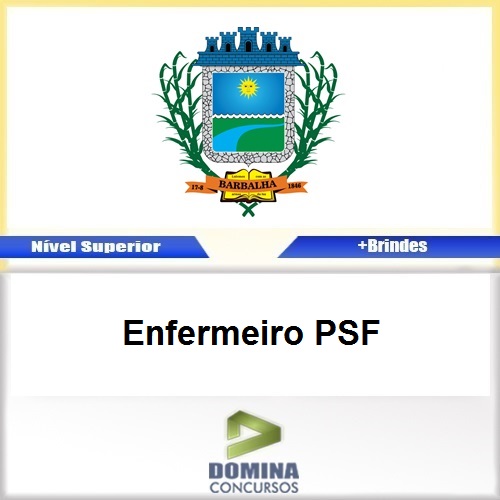Apostila Concurso Barbalha CE 2017 Enfermeiro PSF
