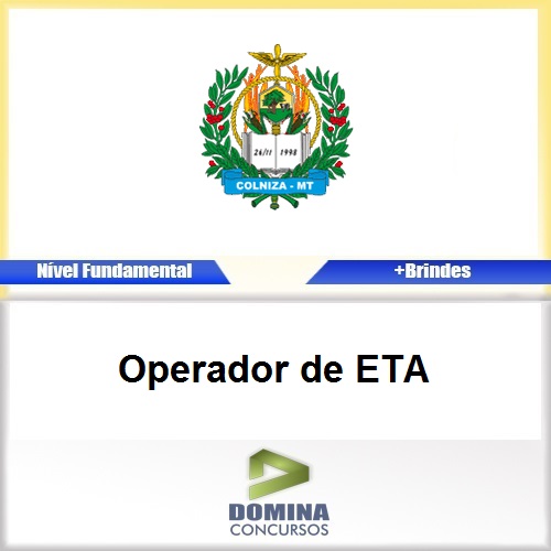 Apostila Colniza MT 2017 Operador de ETA