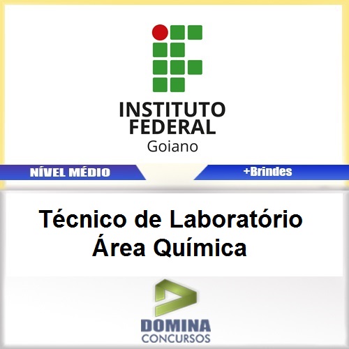 Apostila IF Goiano 2017 Técnico Laboratório Química