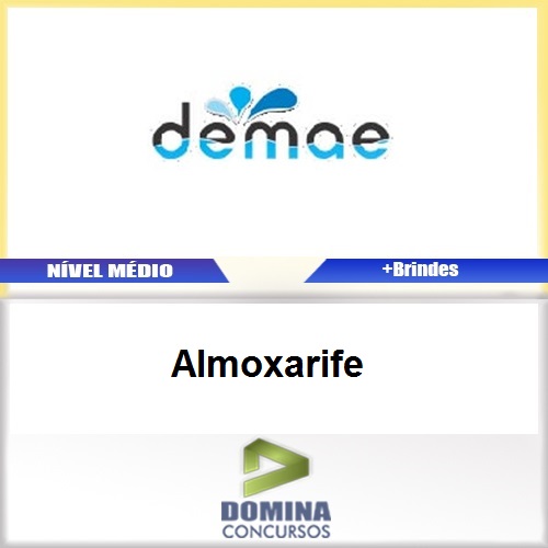Apostila DEMAE GO 2017 Almoxarife Download