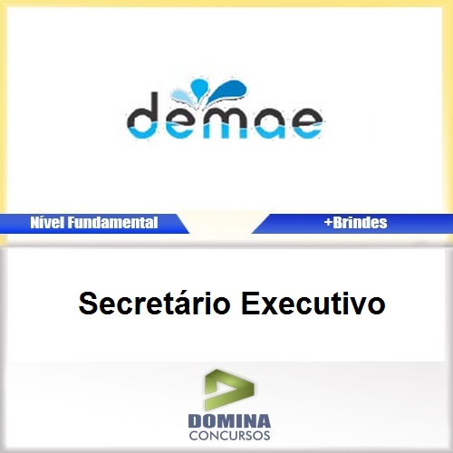 Apostila DEMAE GO 2017 Secretário Executivo