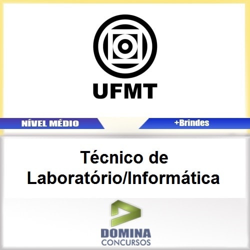 Apostila UFMT 2017 Técnico de Laboratório Informática