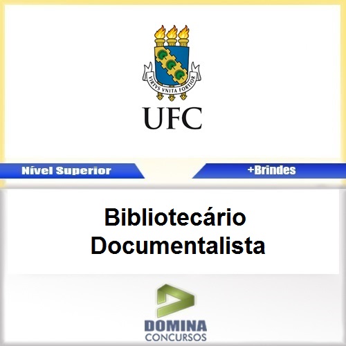 Apostila UFC 2017 Bibliotecário Documentalista PDF