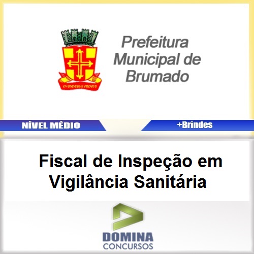 Apostila Brumado BA 2017 Fiscal Vigilância Sanitária