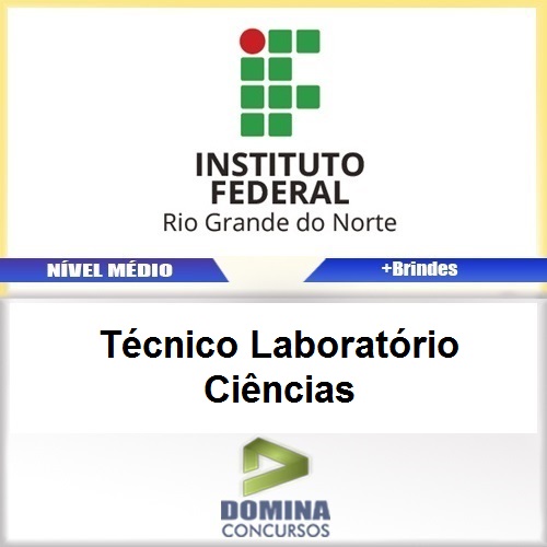 Apostila IFRN 2017 Técnico Laboratório Ciências