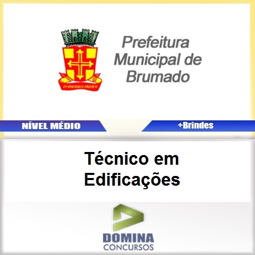 Apostila Brumado BA 2017 Técnico em Edificações