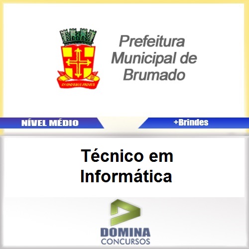 Apostila Brumado BA 2017 Técnico em Informática