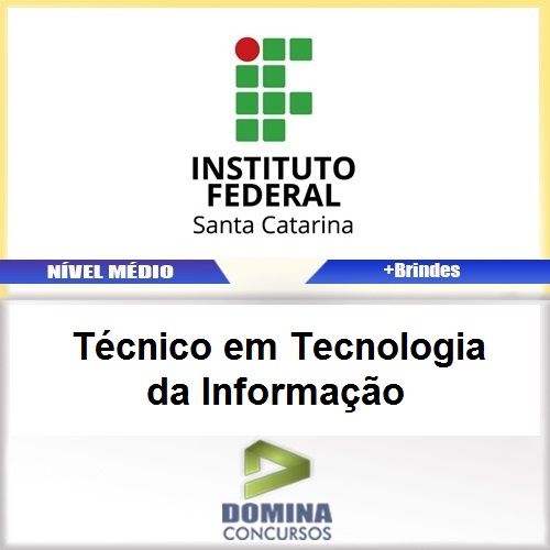 Apostila IFSC 2017 Técnico Tecnologia Informação