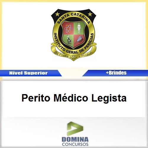 Apostila Concurso IGP SC 2017 Perito Médico Legista PDF