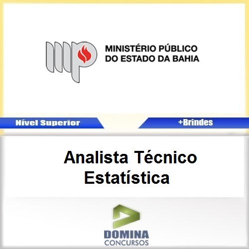 Apostila Concurso MP BA 2017 Analista TEC Estatística