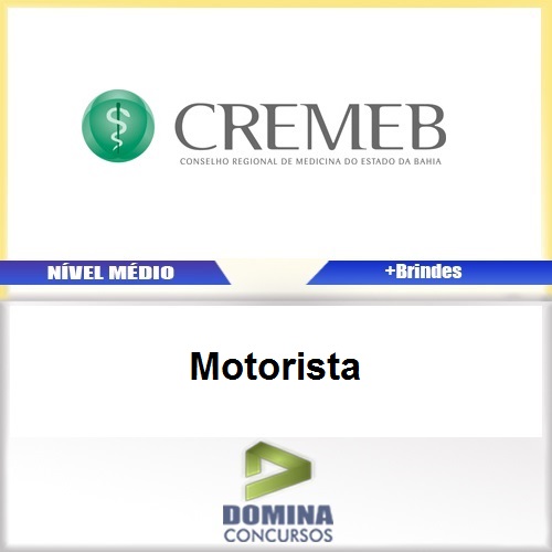 Apostila CREMEB BA 2017 Motorista Download