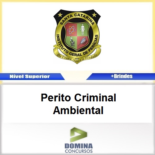 Apostila IGP SC 2017 Perito Criminal Ambiental PDF
