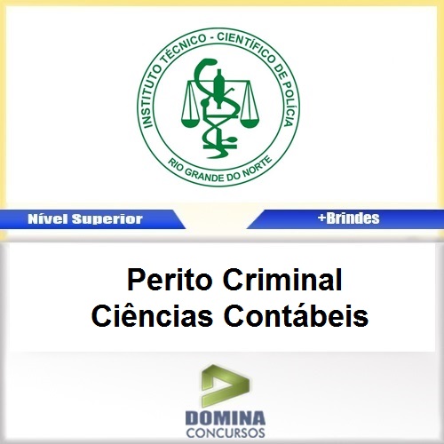 Apostila ITEP RN 2017 Perito Criminal Ciências Contábeis