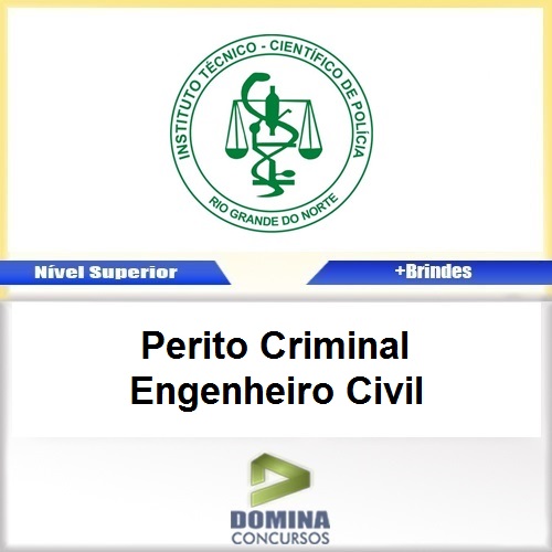 Apostila ITEP RN 2017 Perito Criminal Engenheiro Civil