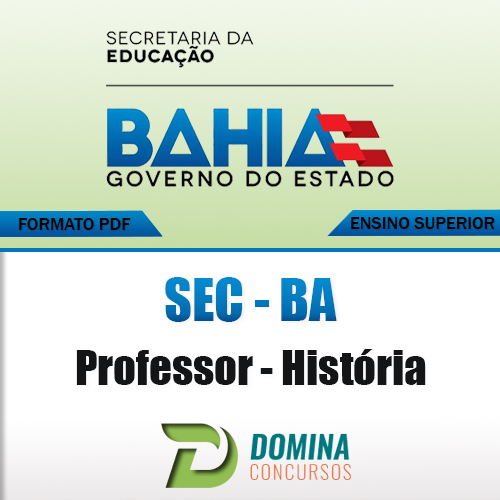 Apostila Concurso SEC BA 2017 Professor de Historia Download