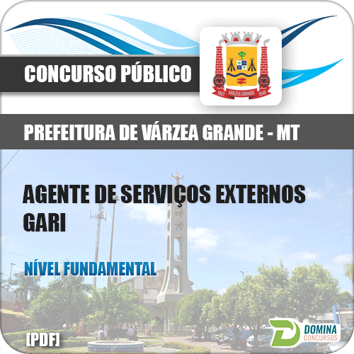 Apostila Várzea Grande MT 2017 Serviços Externos Gari