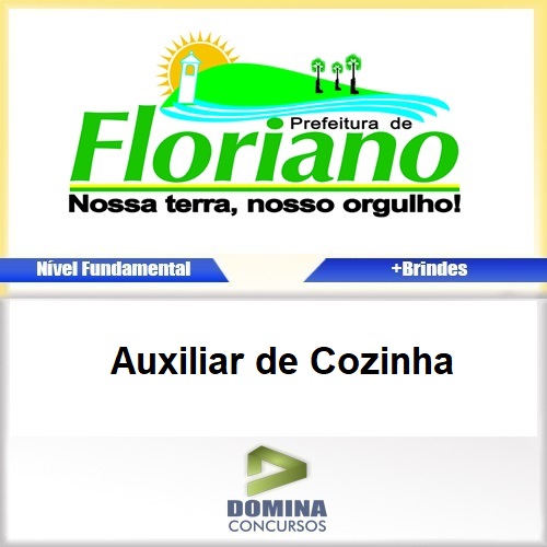 Apostila Concurso Floriano PI 2017 Auxiliar de Cozinha