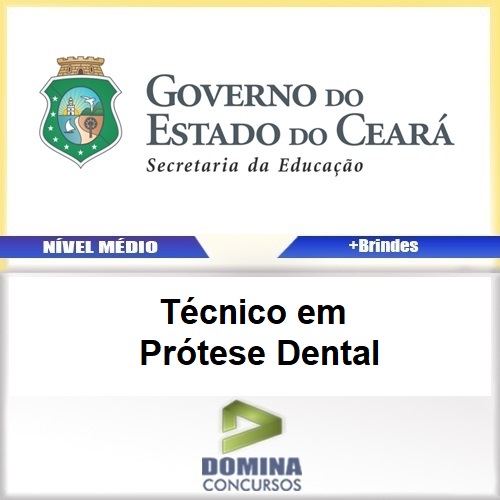 Apostila Concurso CPSMA CE 2017 Técnico em Prótese Dental
