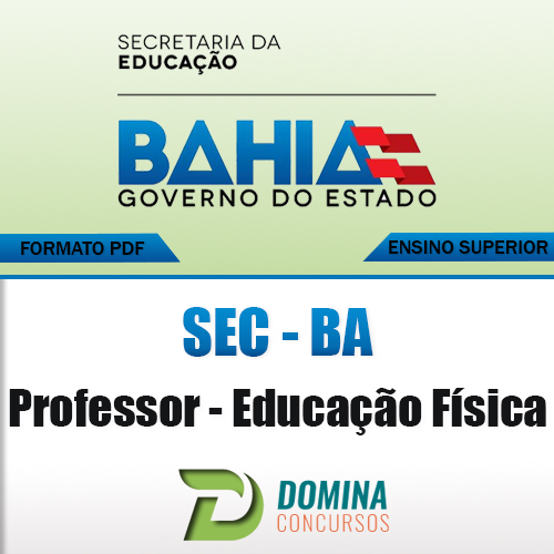 Apostila Concurso SEC BA 2017 Professor de Educação Física