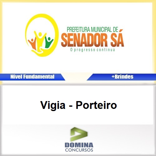 Apostila Concurso Senador de Sá CE 2017 Vigia Porteiro PDF
