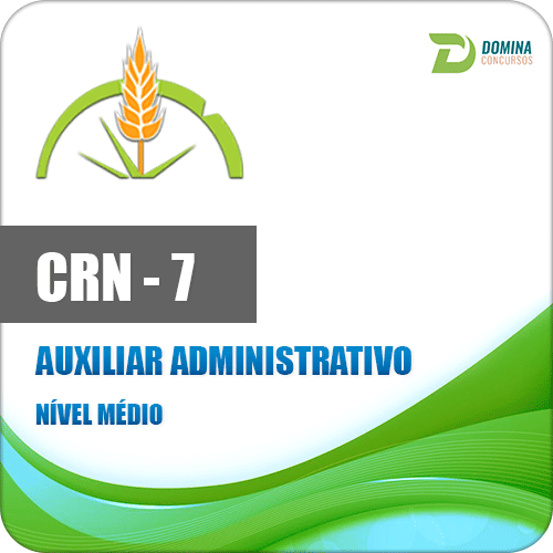Apostila CRN 7 Região 2017 Auxiliar Administrativo