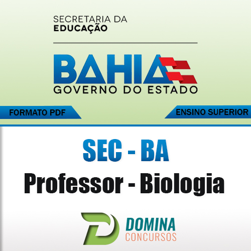 Apostila Concurso SEC BA 2017 Professor de Biologia Download