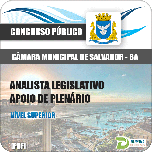 Apostila Salvador BA 2017 Analista Legislativa Apoio de Plenário