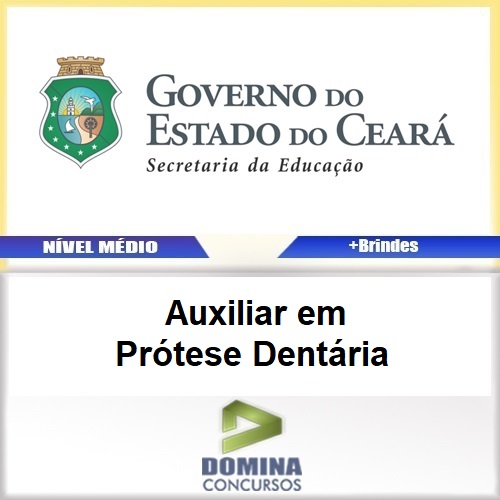 Apostila CPSMA CE 2017 Auxiliar em Prótese Dentária