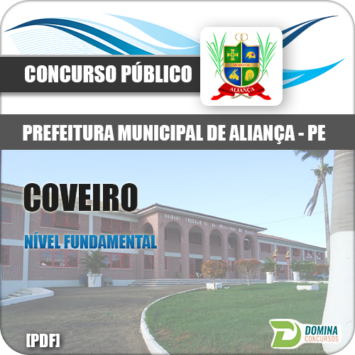 Apostila Concurso Pref Aliança PE 2018 Coveiro