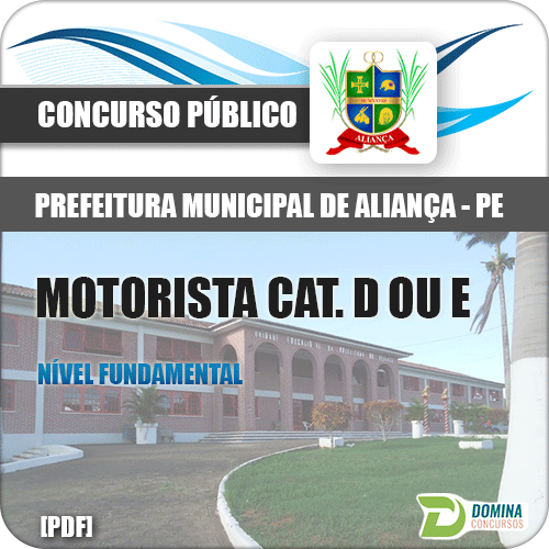 Apostila Concurso Pref Aliança PE 2018 Motorista