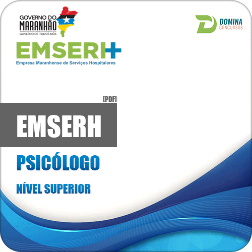 Apostila Concurso EMSERH MA 2018 Psicólogo