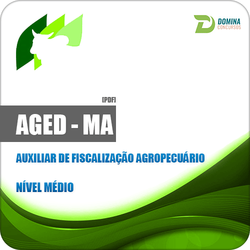 Apostila AGED MA 2018 Auxiliar de Fiscalização Agropecuária