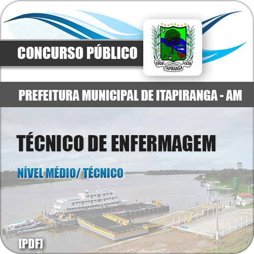 Apostila Pref Itapiranga AM 2018 Técnico de Enfermagem