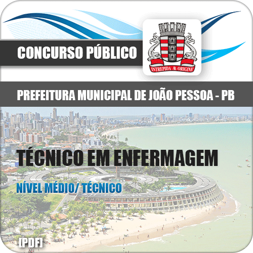 Apostila Pref João Pessoa 2018 Técnico em Enfermagem