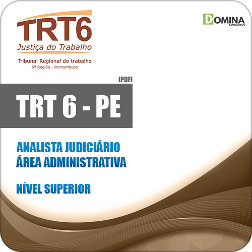 Apostila TRT 6 2018 Analista Judiciário Área Administrativa