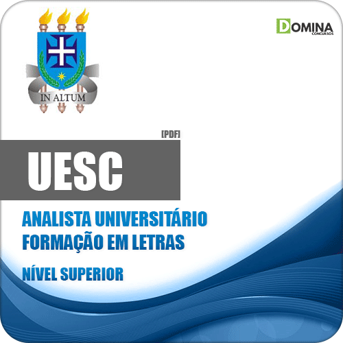 Apostila UESC 2018 Analista Universitário Formação em Letras