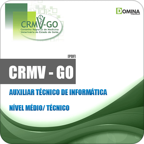 Apostila CRMV GO 2018 Auxiliar Técnico de Informática