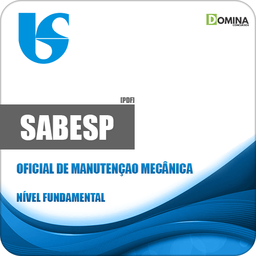 Apostila SABESP 2018 Oficial de Manutenção Mecânica