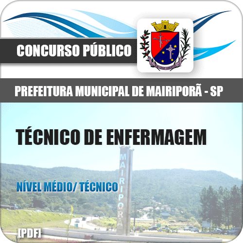 Apostila Pref Mairiporã SP 2018 Técnico de Enfermagem