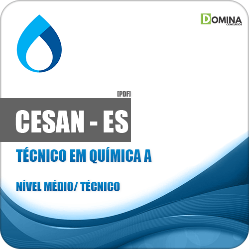 Apostila CESAN 2018 Técnico em Química A